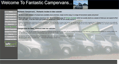 Desktop Screenshot of fantasticcampervans.co.uk