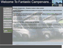 Tablet Screenshot of fantasticcampervans.co.uk